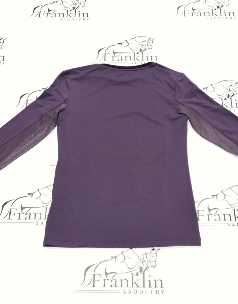 The Tailored Sportsman The Tailored Sportsman Long Sleeve T-Shirt Purple Heart/Black