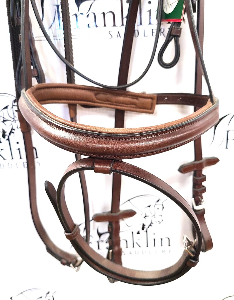 Nunn Finer Nunn Finer Galway Padded Bridle Havana