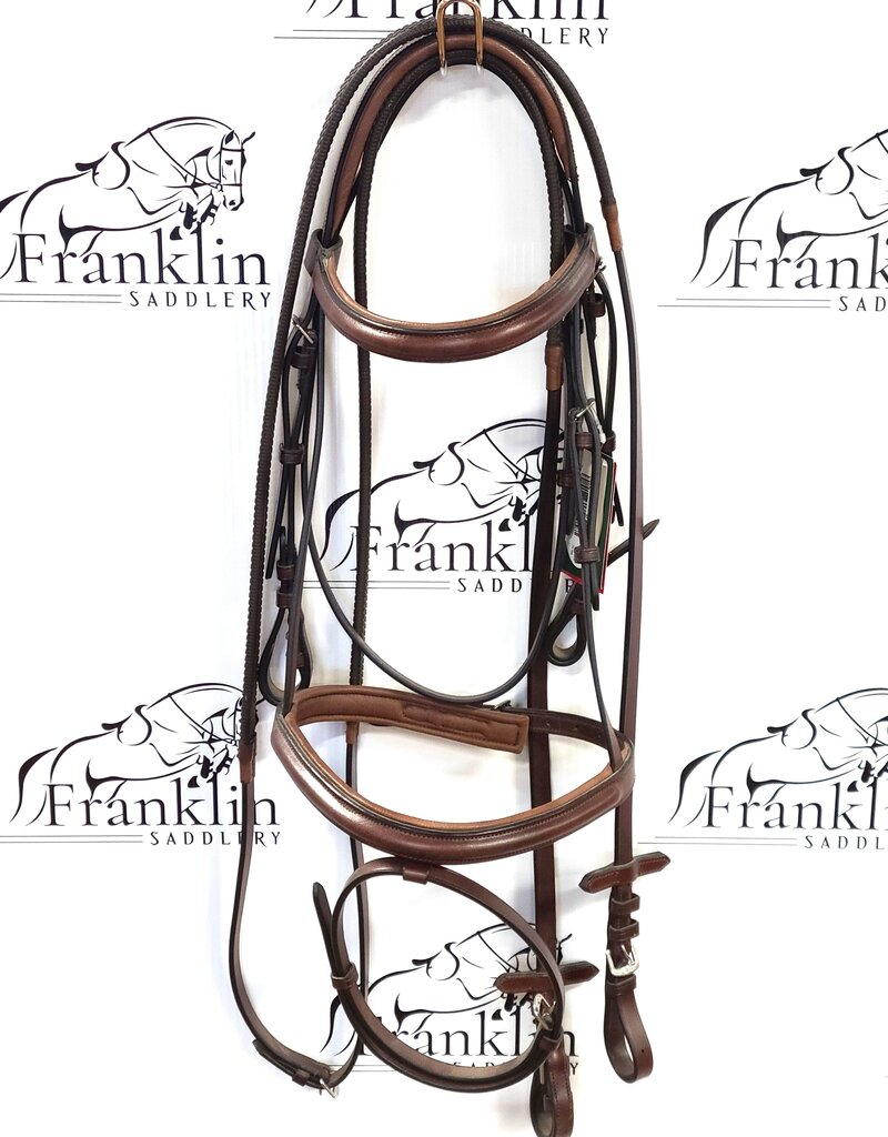 Nunn Finer Nunn Finer Galway Padded Bridle Havana