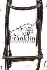 Camelot Camelot Plain Raised Horse Bridle Brown