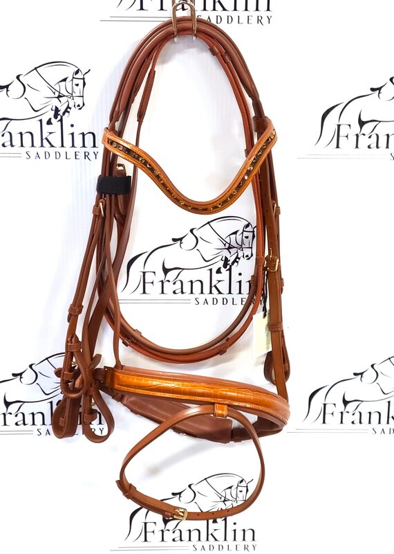 Imperial Riding Imperial Riding Snaffle Bridle Di Layla Brown Cognac