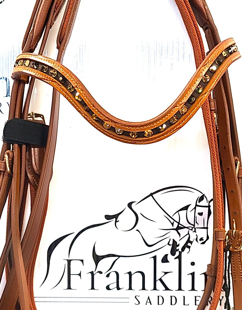 Imperial Riding Imperial Riding Snaffle Bridle Di Layla Brown Cognac