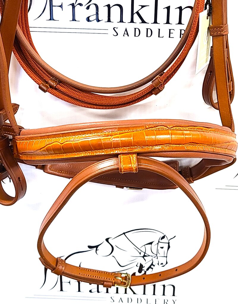 Imperial Riding Imperial Riding Snaffle Bridle Di Layla Brown Cognac