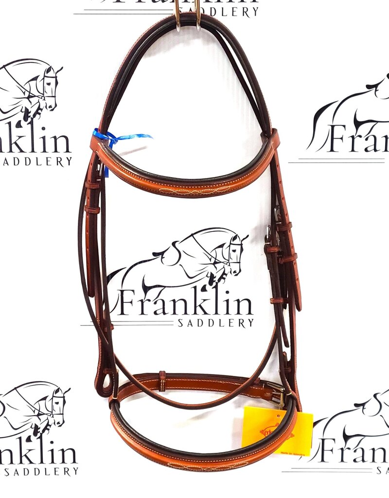 Edgewood Edgewood 3/4" Fancy Stitched Padded Crown Bridle