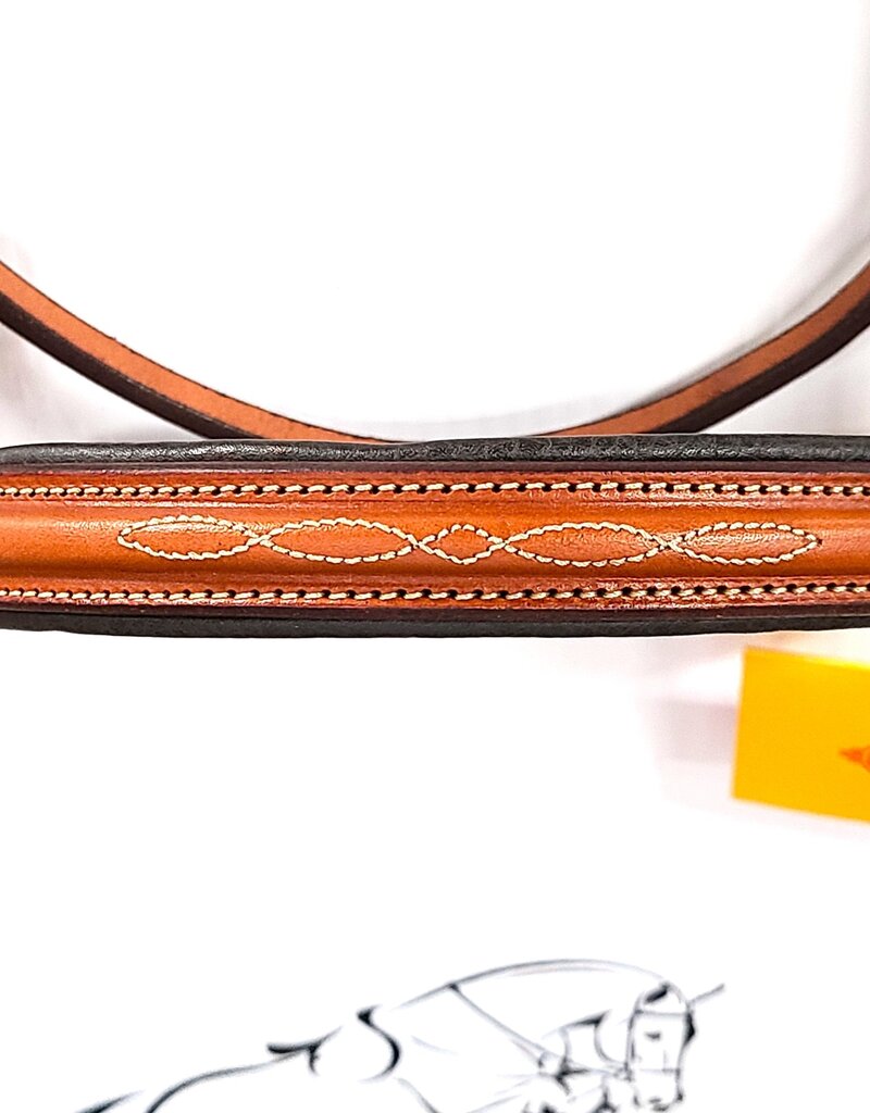 Edgewood Edgewood 3/4" Fancy Stitched Padded Crown Bridle
