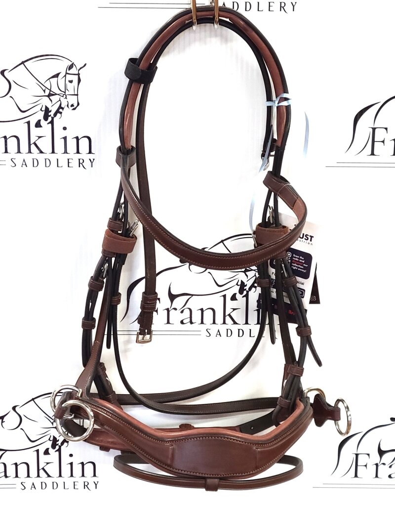 Trust Trust Falsterbro T-Motion Bridle Brown/Silver Full
