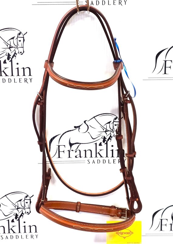 Edgewood Edgewood Fancy Raised Bridle Brown Full