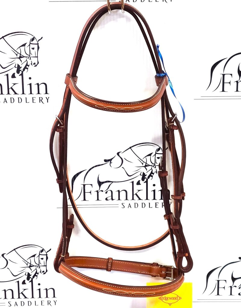 Edgewood Edgewood Fancy Raised Bridle Brown Full