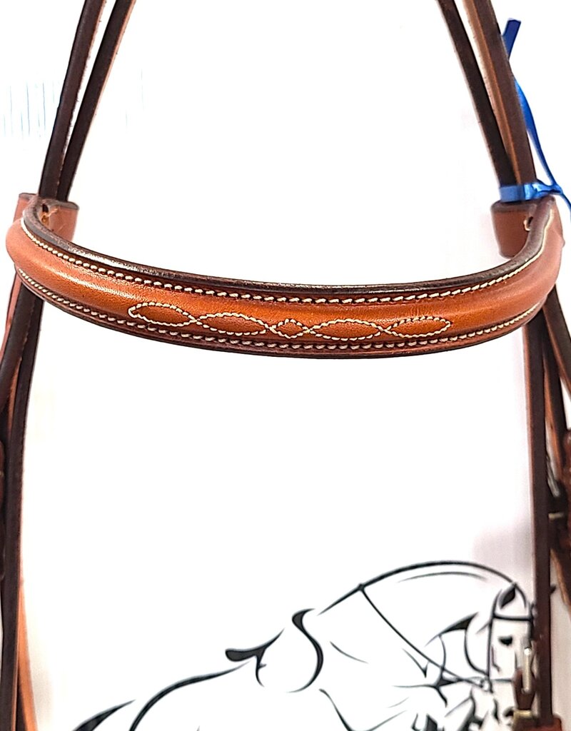 Edgewood Edgewood Fancy Raised Bridle Brown Full