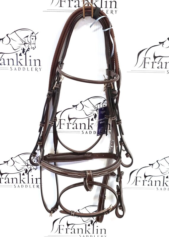 Jump In Jump 'in Week Monday Bridle With Flash Noseband Havana Full