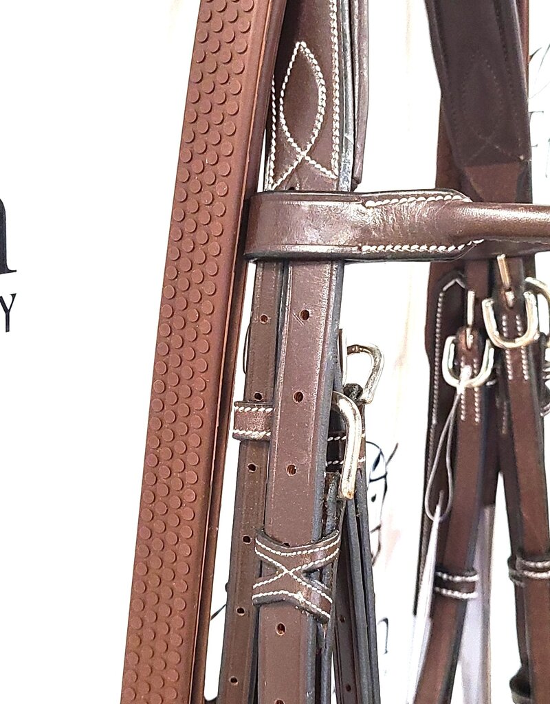 Jump In Jump 'in Week Monday Bridle With Flash Noseband Havana Full
