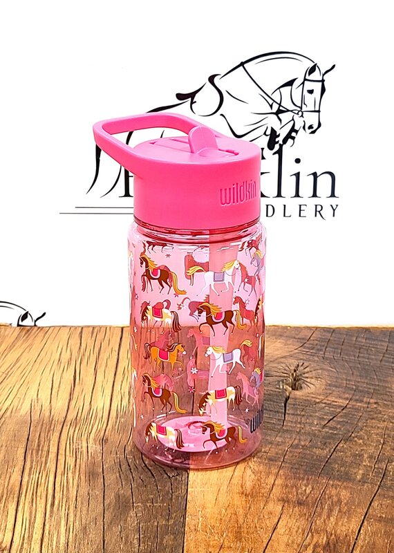 Wildkin Wildkin Pink Horses 16 oz Tritan Water Bottle