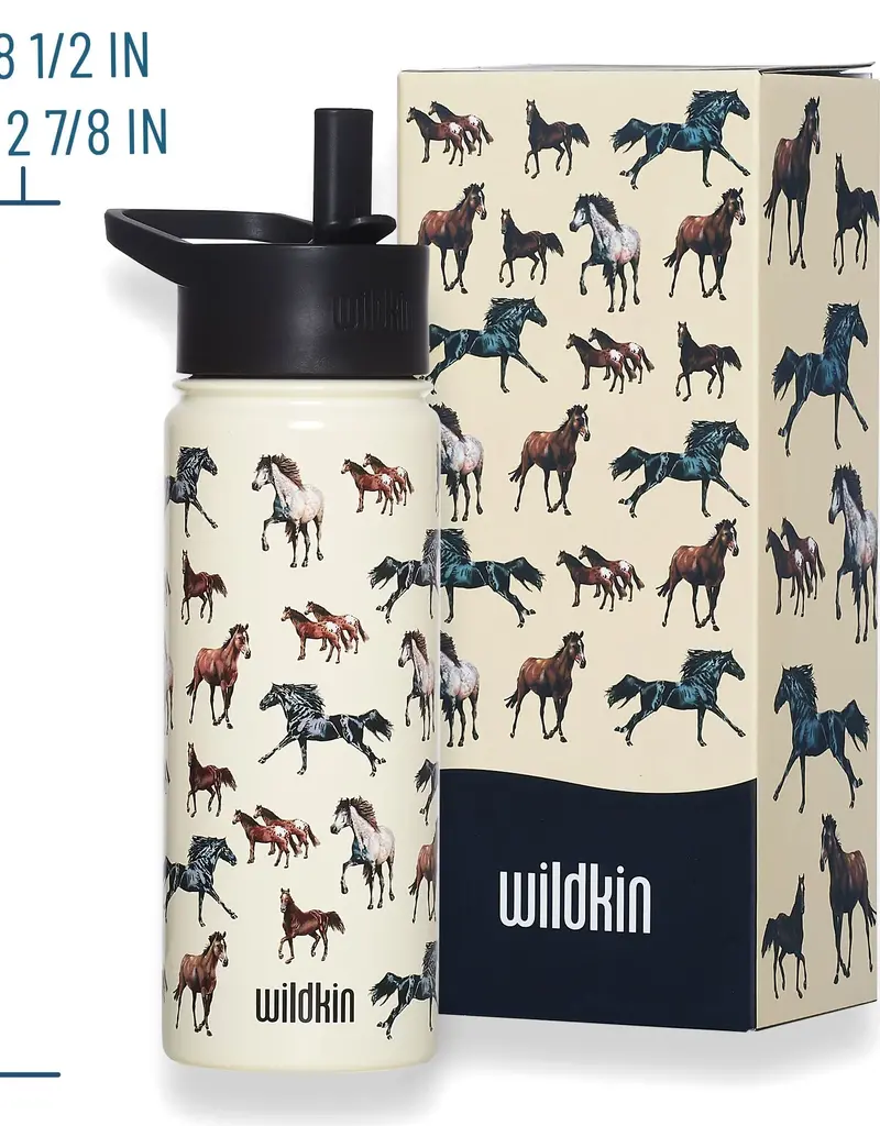 Wildkin Wildkin Horse Dreams Steel Water Bottle 18oz