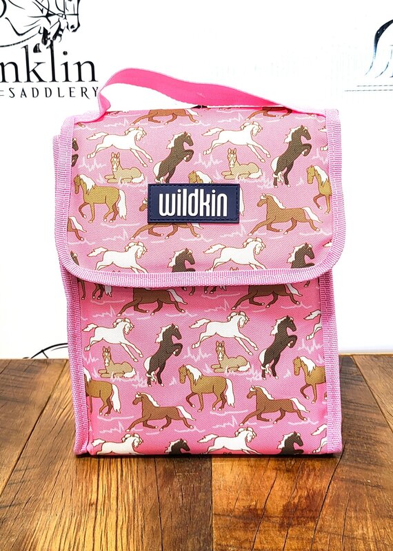 Wildkin Horses in Pink Lunch Bag