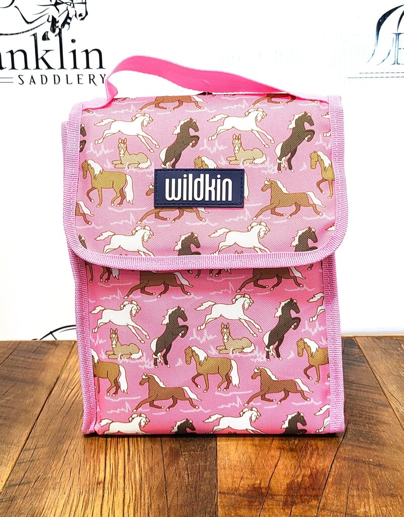 Wildkin Horses in Pink Lunch Bag