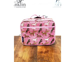 Wildkin Horses In Pink Lunch Box - Franklin Saddlery