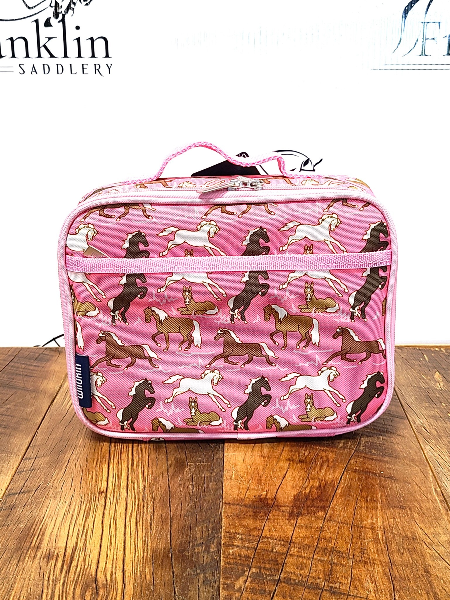 Wildkin Horses In Pink Lunch Box - Franklin Saddlery