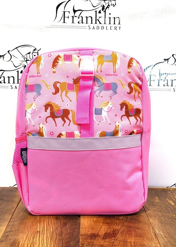 Wildkin Wildkin Horses Pink Pack it All Backpack 17 Inch