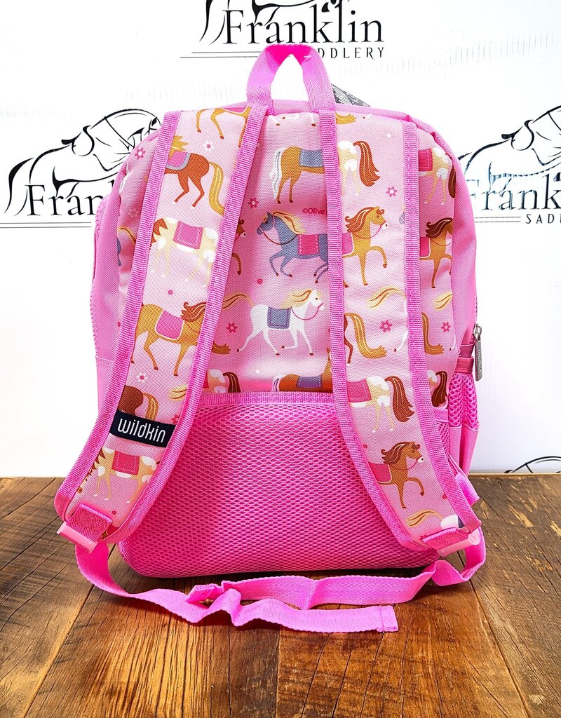 Wildkin Wildkin Horses Pink Pack it All Backpack 17 Inch