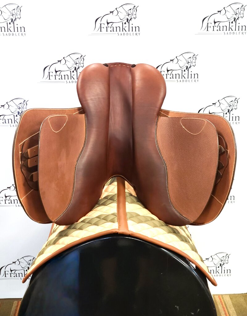 Butet Butet Premium P 16" Seat 2 Flap Standard Tree Gold Saddle