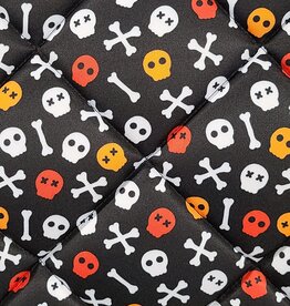 Dreamers & Schemers Dreamers and Schemers Crossbones Halloween Saddle Pad Full
