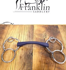 Jump In Jump 'in German 3 Ring Rubber Bit
