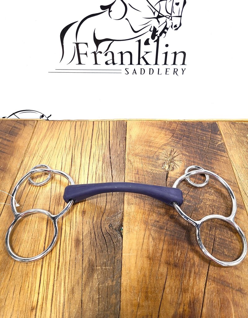 Jump In Jump 'in German 3 Ring Rubber Bit