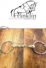 Jump In Jump In Loose Ring French Link Thick Canons Bit  4.5"