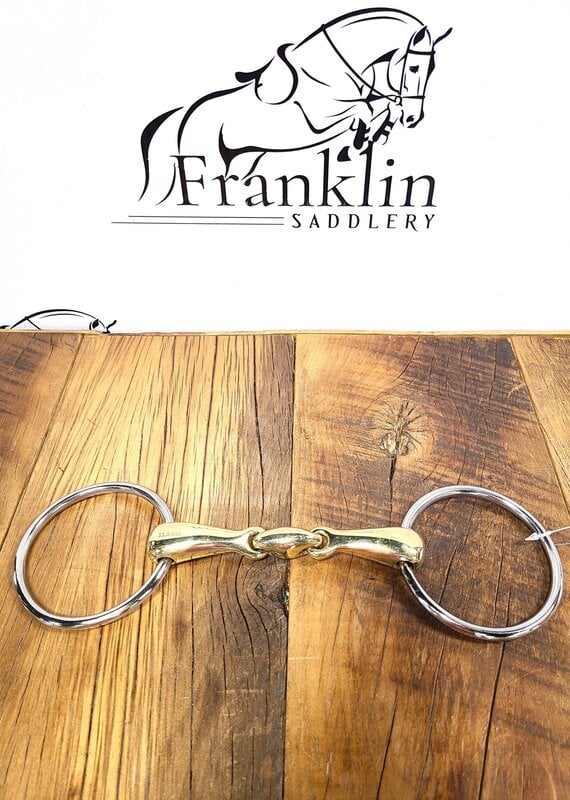 Jump In Jump In Loose Ring French Link Thick Canons Bit  4.5"