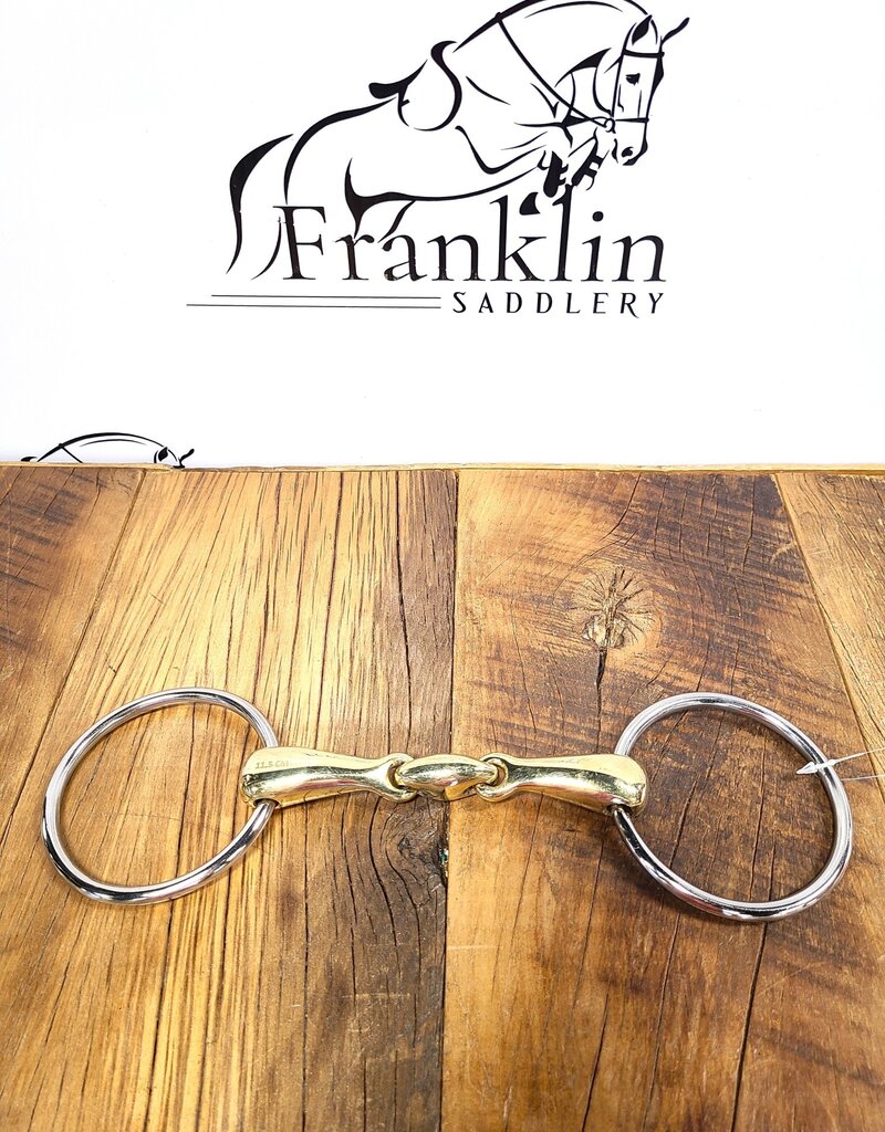 Jump In Jump In Loose Ring French Link Thick Canons Bit  4.5"