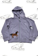 LeMieux LeMieux Mini Charlie Zip Through Jay Blue 7-8
