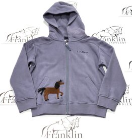 LeMieux LeMieux Mini Charlie Zip Through Jay Blue 7-8