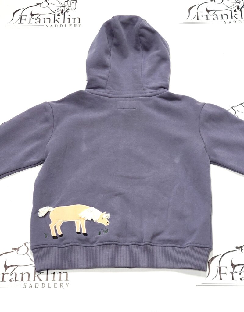 LeMieux LeMieux Mini Charlie Zip Through Jay Blue 7-8