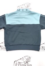 LeMieux Lemieux Young Rider Kate Quarter Zip Sweatshirt Petrol/Glacier