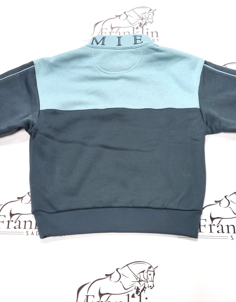 LeMieux Lemieux Young Rider Kate Quarter Zip Sweatshirt Petrol/Glacier