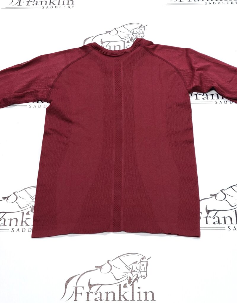 TKEQ TKEQ The 'Kennedy' 2.0 Seamless Long Sleeve Rich Burgundy