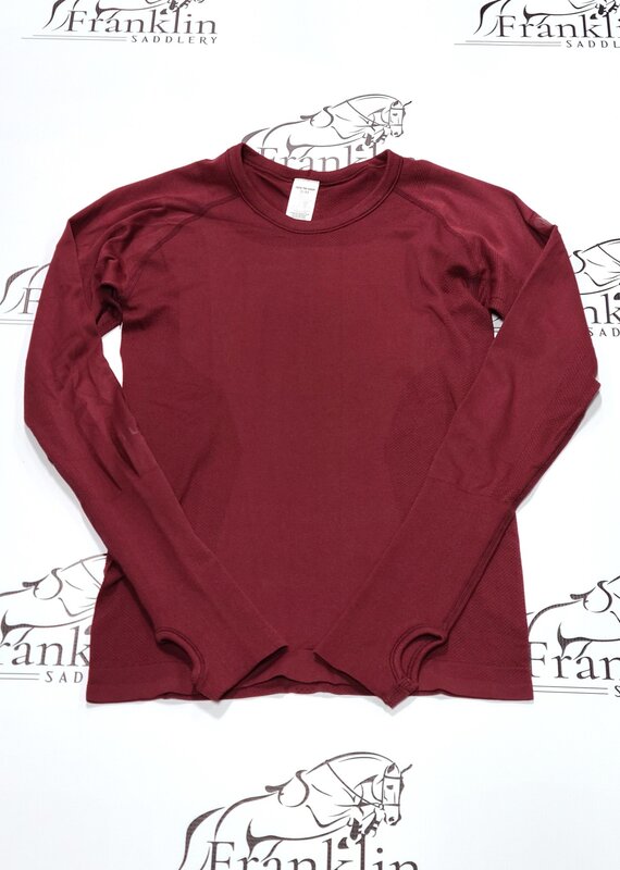 TKEQ TKEQ The 'Kennedy' 2.0 Seamless Long Sleeve Rich Burgundy