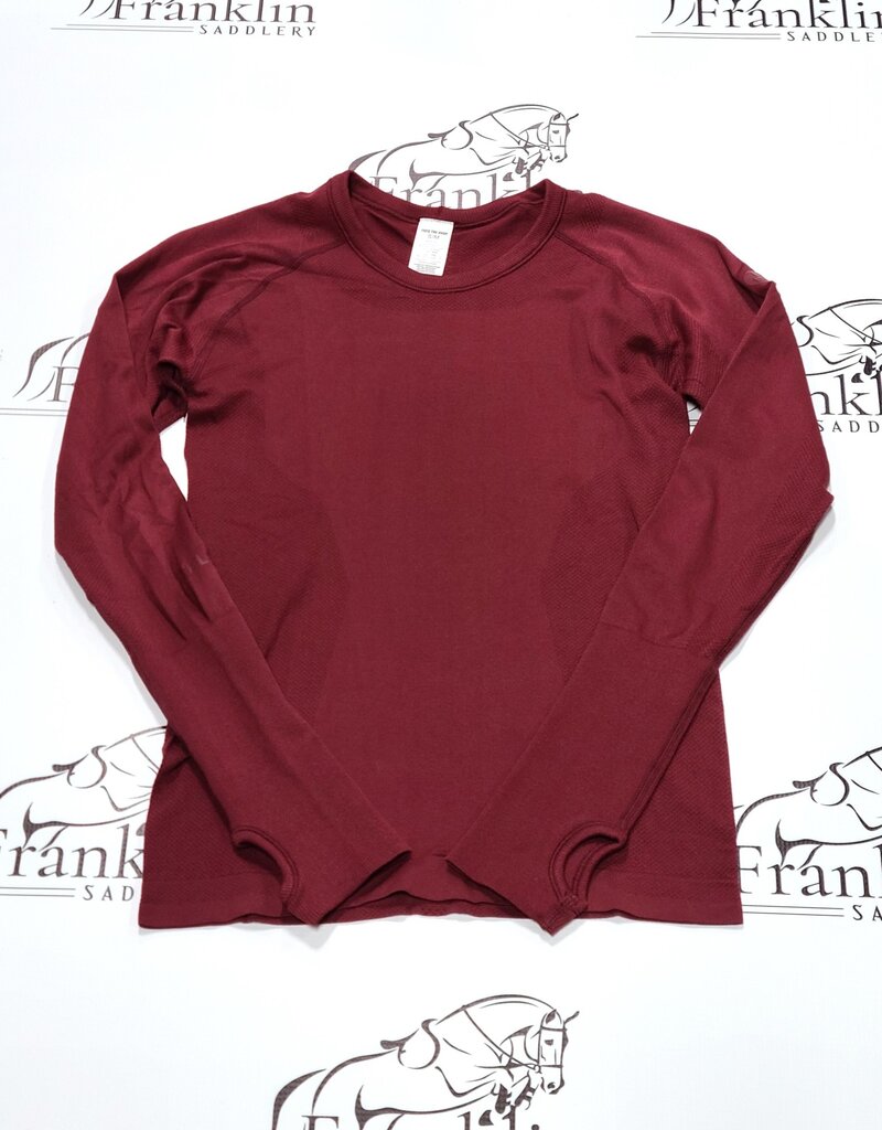 TKEQ TKEQ The 'Kennedy' 2.0 Seamless Long Sleeve Rich Burgundy