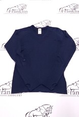 TKEQ TKEQ The'Kennedy' 2.0 V Neck Seamless Long Sleeve Navy
