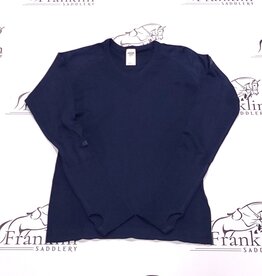 TKEQ TKEQ The'Kennedy' 2.0 V Neck Seamless Long Sleeve Navy