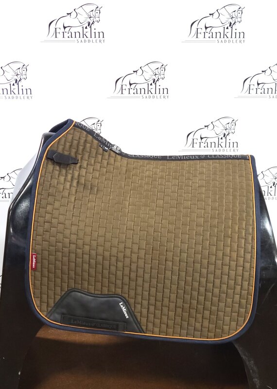LeMieux LeMieux Suede Dressage Square Pad Alpine