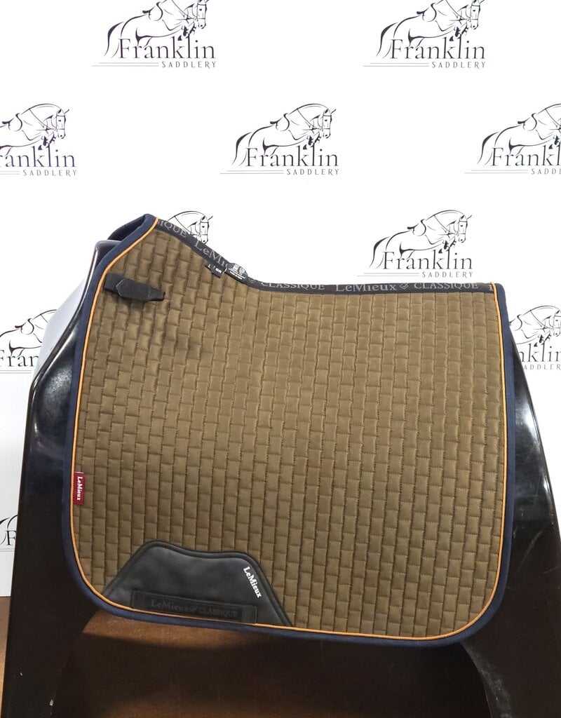 LeMieux LeMieux Suede Dressage Square Pad Alpine