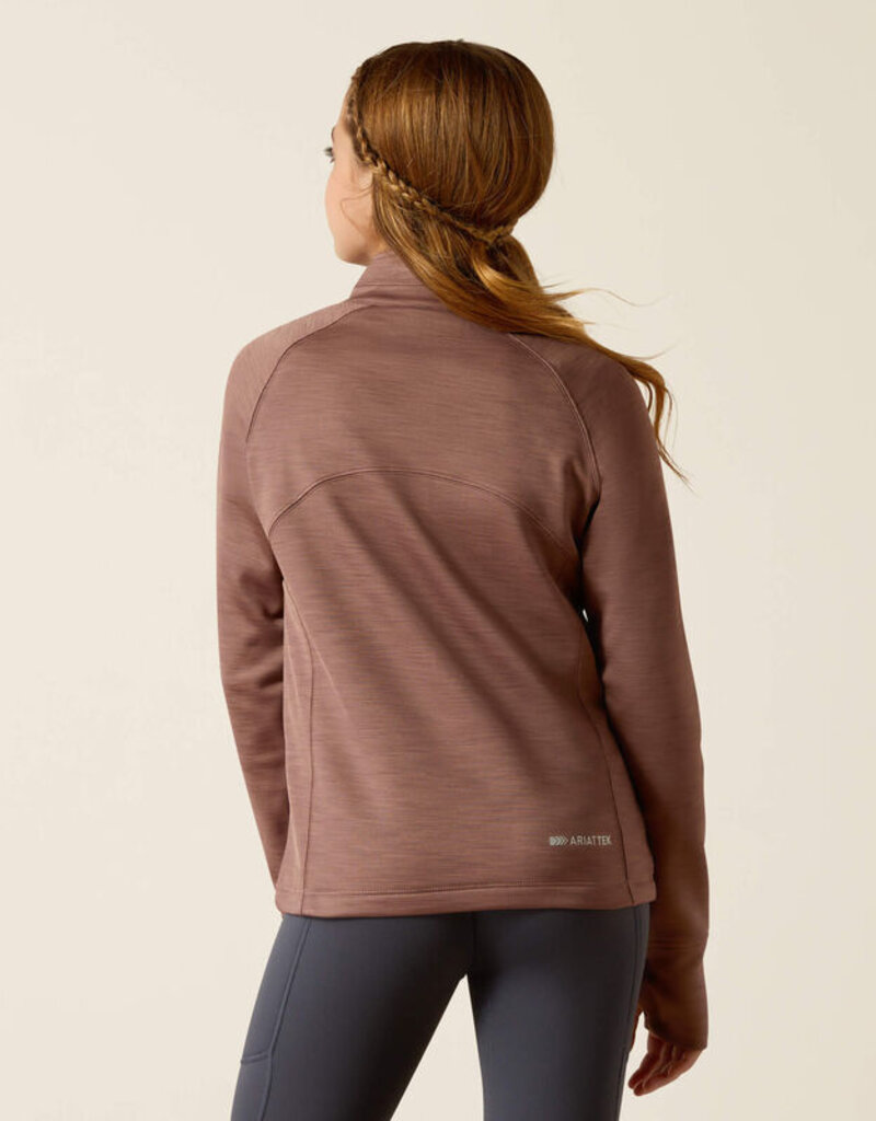 Ariat Ariat Youth Tek Team 1/2 Zip Sweatshirt Twilight Mauve