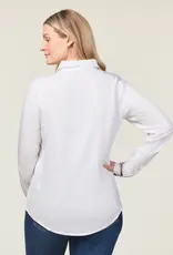 Kerrits Kerrits Bit N Bridle Button Up Shirt White
