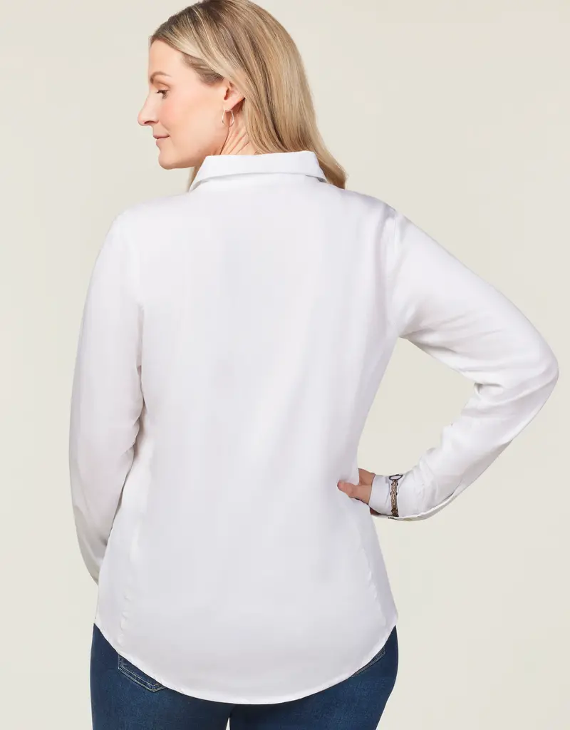 Kerrits Kerrits Bit N Bridle Button Up Shirt White