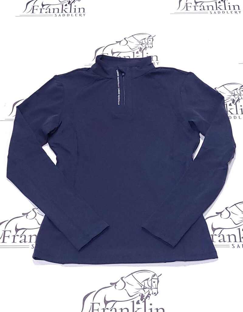 Catago Catago Bree Long Sleeve Half Zip Training Top Navy