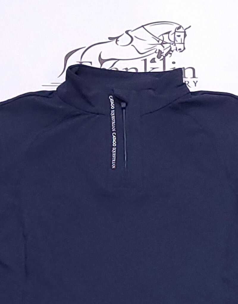 Catago Catago Bree Long Sleeve Half Zip Training Top Navy