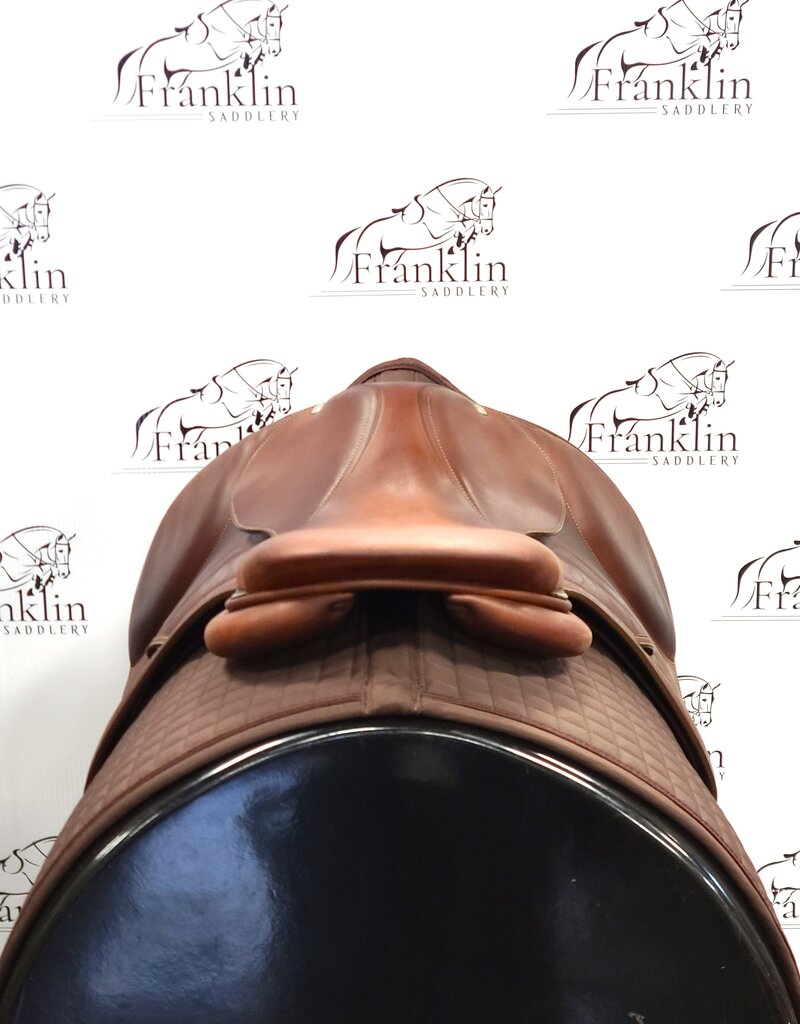 Butet Used Butet 2021 Balmoral 16" Seat 2 Flap Standard Tree Gold Saddle