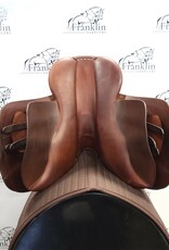 Butet Used Butet 2021 Balmoral 16" Seat 2 Flap Standard Tree Gold Saddle