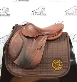 Butet Used Butet 2021 Balmoral 16" Seat 2 Flap Standard Tree Gold Saddle